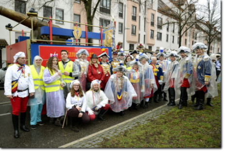 Fasnachtszug in Schwetzingen