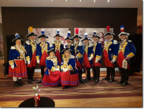 Gala-Abend bei den "Blaue Zecher" im Leonardo-Hotel