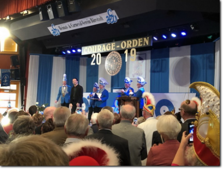 Ordensfest und Courage-Orden beim Heimat-Carnevalverein Bürstadt Ordensfest und Courage-Orden beim Heimat-Carnevalverein Bürstadt