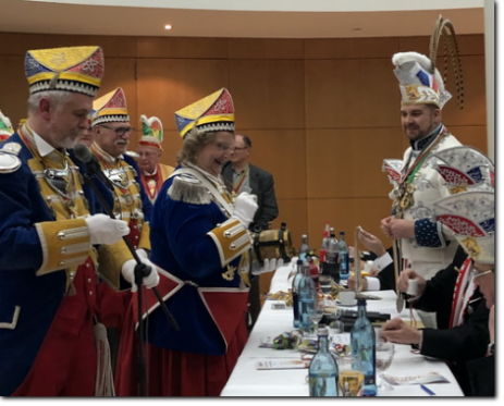 Prinzenaudienz bei der Manheimer Versicherung Prinzenaudienz bei der Manheimer Versicherung